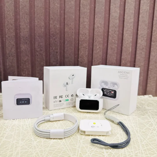 A9 Pro Airpods With Display + Silicon Case