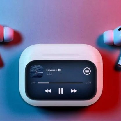 A9 Pro Airpods With Display + Silicon Case